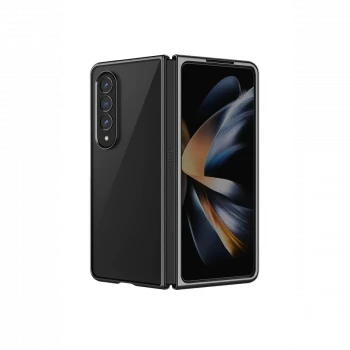 Samsung Galaxy Z Fold 4 Kılıf Fold Element Kapak - Siyah