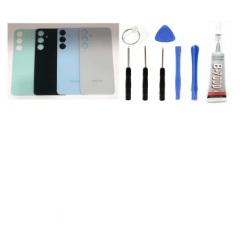 Samsung S24 FE Uyumlu Batarya Kapağı KAMERA LENSLİ