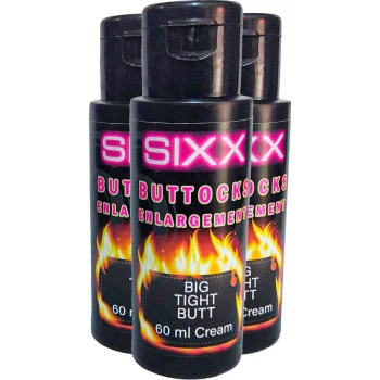 SIXX 3 ADET KALÇAŞEKİLLENDİRİCİ BAY BAYAN BAKIM KREMİ 60 ML