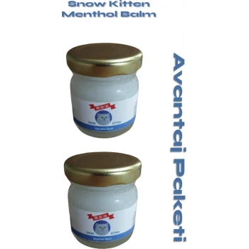 SNOW KİTTEN MENTHOL BALM 250 GR 2 ADET