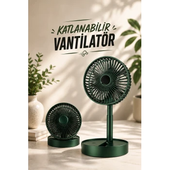 Soğutucu Vantilatör Telefon Standlı Mini Fan