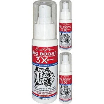 SÜPER BİGBOOST CREAM 3 ADET 50 ML ERKEKLERE ÖZEL 3XEFFECT