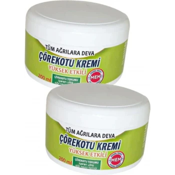 SÜPER ÇÖREKOTU MASAJ KREMİ 200 ML 2 ADET