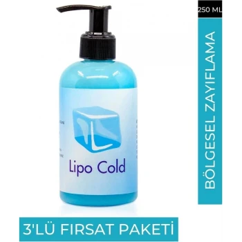 SÜPER LİPO COLD  G.ÇLÜ  KREM 250 ML X 3 ADET