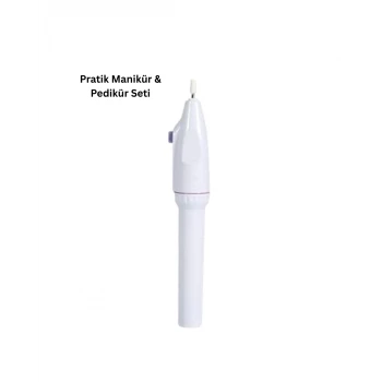 Taşınabilir Profesyonel Manikür Pedikür Seti