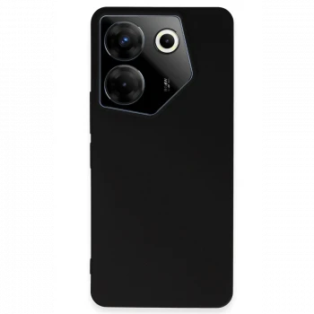 Tecno Camon 20 Pro 5G Kılıf First Silikon - Siyah