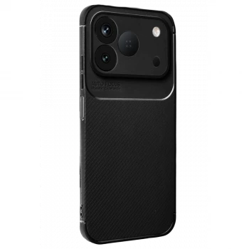 Tecno Spark 50 4G Auto Focus Karbon Kapak - Siyah