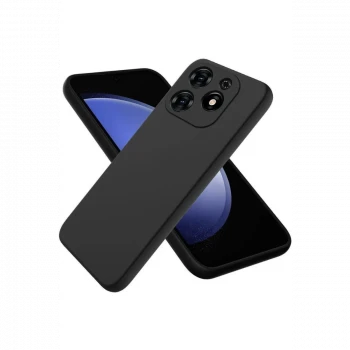 Tecno Spark Go 2024 Kılıf First Silikon - Siyah