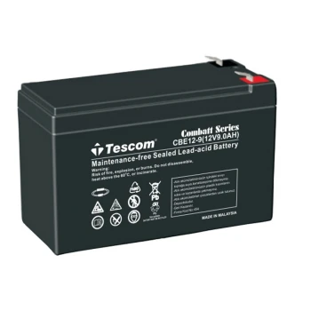 TESCOM COMBATT CBL12-9E 12V 9AH TAM BAKIMSIZ KURU AKÜ