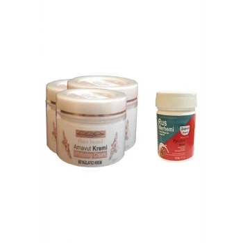 Three Brand Vücut Kremi 100 ml Arnavut Kremi 2 Adet + Rus Merhemi 50 ml 3 Adet