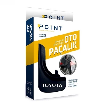Toyota Paçalık Tozluk Çamurluk Universal Siyah 2'li