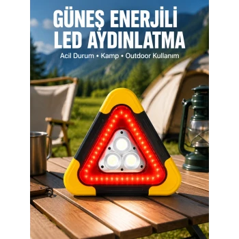 USB Şarjlı Çok Modlu Acil Durum Feneri Yeni Nesil