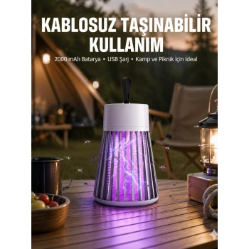 Uzun Ömürlü Bataryalı Taşınabilir Böcek Kovucu