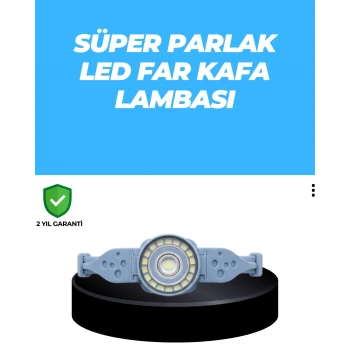 Uzun Pil Ömürlü Kamp ve Dağcılık Kafa Lambası