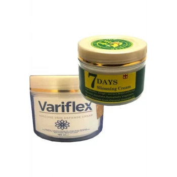 Variflex 100 ml Bacak Krem + 7days Slimingcream Yaz Hazırlığı Krem