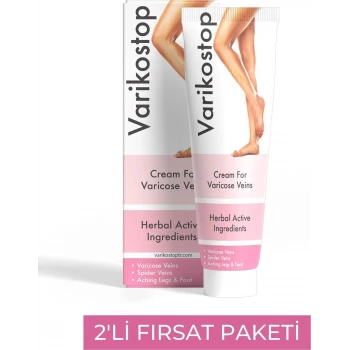 VARİKOSTOP BAKIM KREMİ 2 ADET