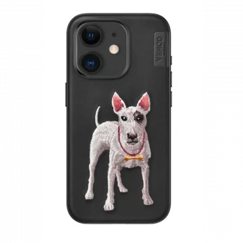Venco Apple iPhone 11 Perma Desenli Kapak - Siyah