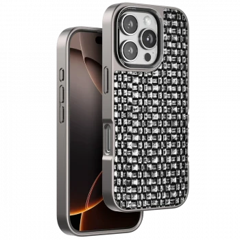 Venco Apple iPhone 16 Pro Brand Kapak - Gümüş