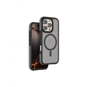 Venco Apple iPhone 16 Pro Max Orbit Magsafe Kapak - Siyah
