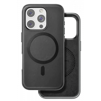 Venco Apple iPhone 16 Pro Max Puskas Magsafe Kapak - Siyah