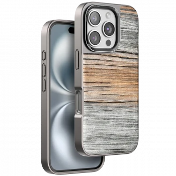 Venco Apple iPhone 16 Pro Max Wave Kapak - Sarı