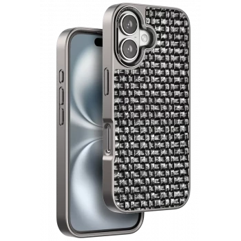 Venco Apple iPhone 16 Brand Kapak - Gümüş