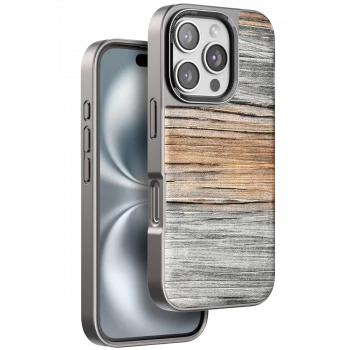 Venco Apple iPhone 16 Pro Wave Kapak - Sarı