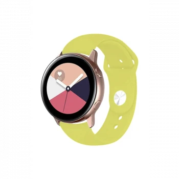 Watch 22mm Klasik Kordon - Sarı