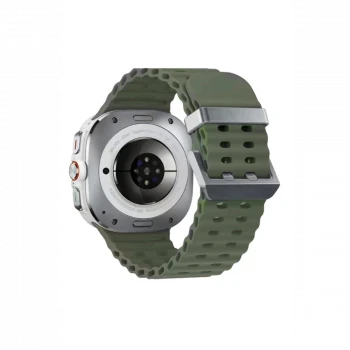 Watch 7 Ultra KR417 Rug Silikon Kordon - Koyu Yeşil
