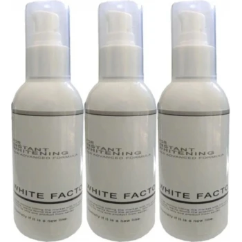 WHİTE FACTOR 3 ADET WHİTE FACTOR FOR INSTANT WHİTENİNG AÇICI / 3X120 ML KREM