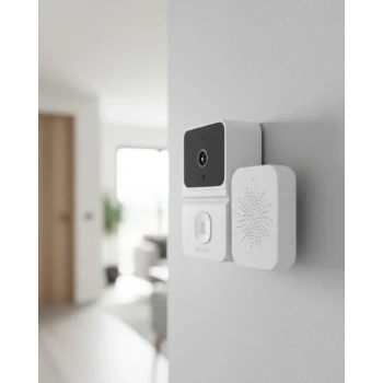 WiFi Akıllı Kapı Zili Kamera Gece Görüşlü Çift Yönlü Sesli