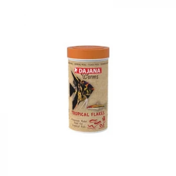 Worms Tropical Flakes Akvaryum Balık Yemi 100 Ml 18 Gr