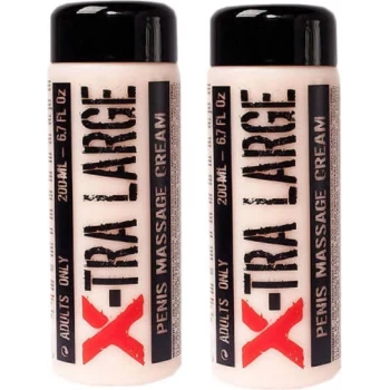 X-TRA LARGE KREM 200 ML 2 ADET