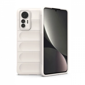 Xiaomi Mi 12 Lite Kılıf Optimum Silikon - Krem