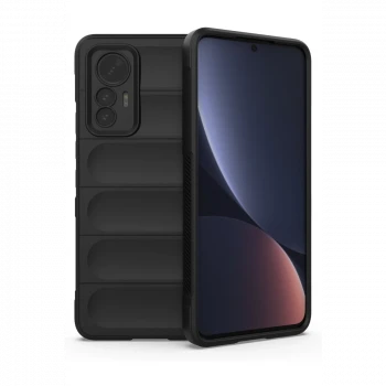 Xiaomi Mi 12 Lite Kılıf Optimum Silikon - Siyah