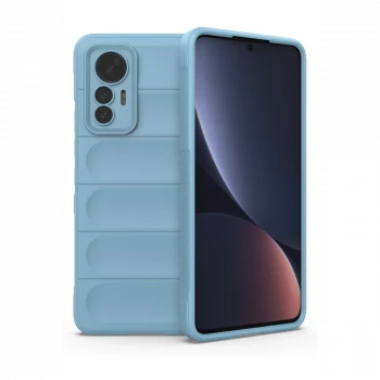 Xiaomi Mi 12 Lite Kılıf Optimum Silikon - Sky Blue