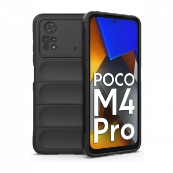 Xiaomi Poco M4 Pro 4G Kılıf Optimum Silikon - Siyah