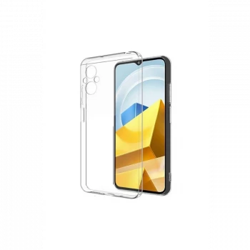 Xiaomi Poco M5 Kılıf Lüx Şeffaf Silikon