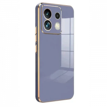 Xiaomi Poco M6 Pro 4G Kılıf Volet Silikon - Mavi