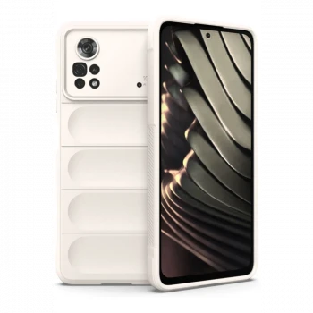 Xiaomi Poco X4 Pro 5G Kılıf Optimum Silikon - Krem