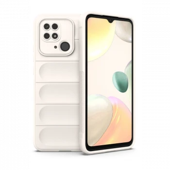 Xiaomi Redmi 10C Kılıf Optimum Silikon - Krem