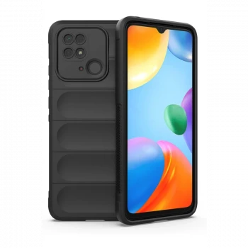 Xiaomi Redmi 10C Kılıf Optimum Silikon - Siyah
