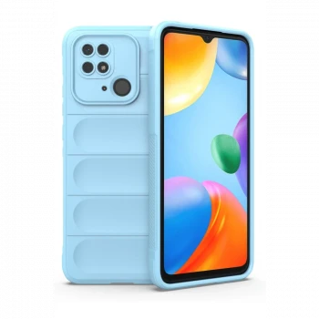 Xiaomi Redmi 10C Kılıf Optimum Silikon - Sky Blue