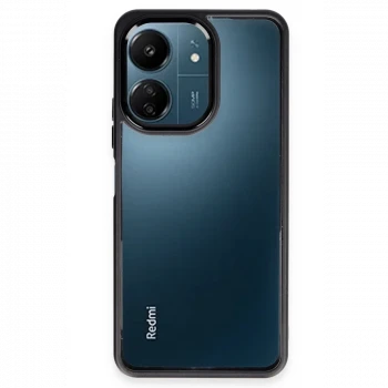 Xiaomi Redmi 13C Kılıf Power Silikon - Siyah
