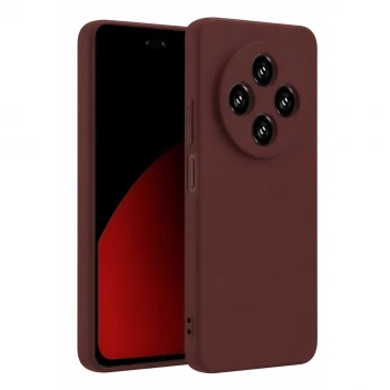 Xiaomi Redmi 14C Kılıf First Silikon - Bordo