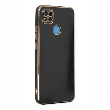 Xiaomi Redmi 9C Kılıf Volet Silikon - Siyah