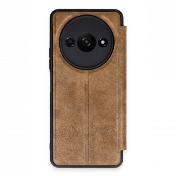 Xiaomi Redmi A3 4G Kılıf Flip Cover - Taba