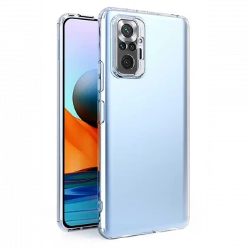 Xiaomi Redmi Note 10 5G Kılıf Lüx Şeffaf Silikon