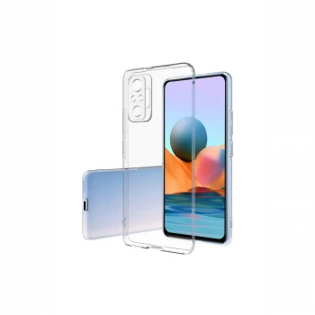Xiaomi Redmi Note 10 Pro Kılıf Lüx Şeffaf Silikon