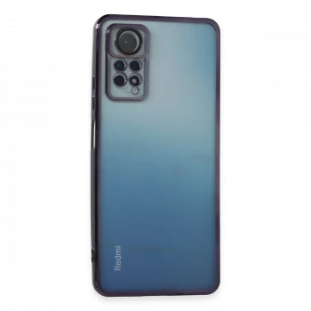 Xiaomi Redmi Note 11 Pro Kılıf Razer Lensli Silikon - Mor